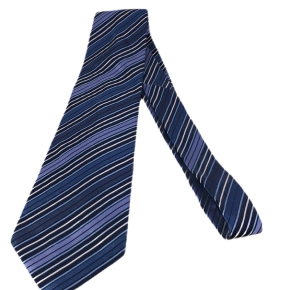 Banana Republic Other - Banana Republic Tie Blue and White Stripes EUC